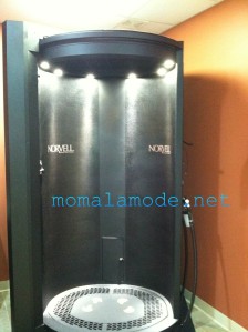 The Norvell spray tan booth